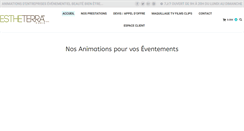 Desktop Screenshot of estheterra.com